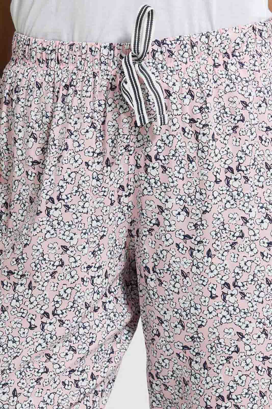 Redtag-Pale-Pink-Printed-Pyjama-Bottom-Pyjama-Bottoms-Women's-