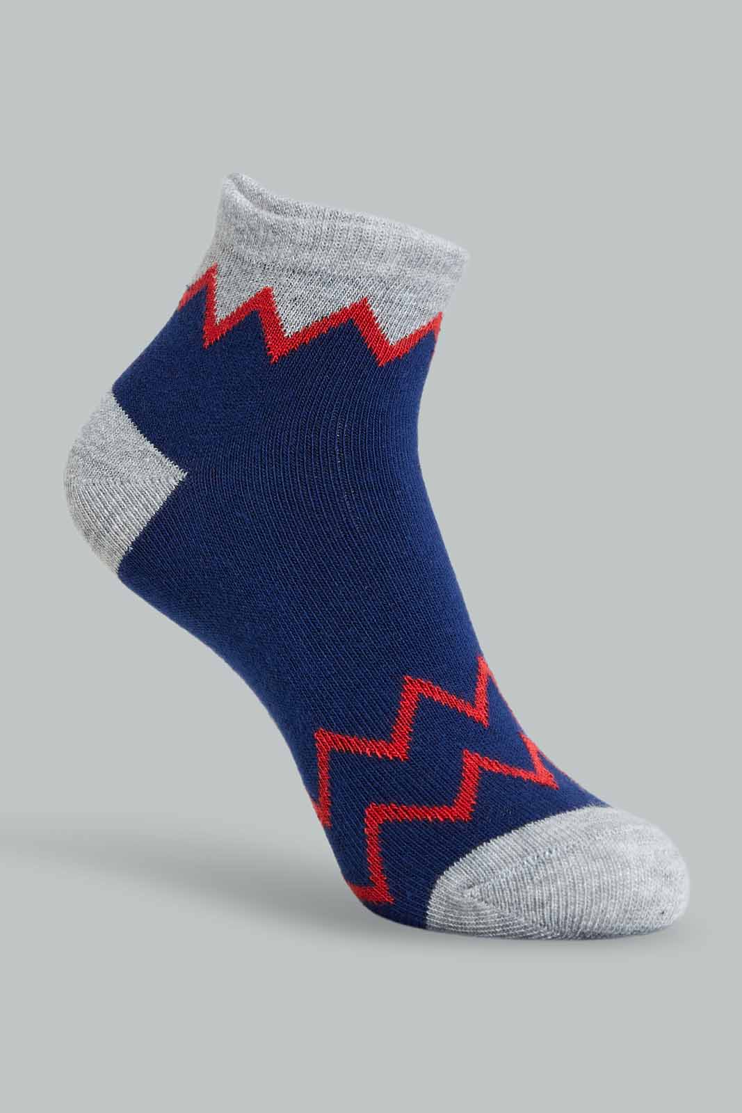 Redtag-Assorted-3Pk-Stripe-And-Plain-Socks-365,-BOY-Socks,-Category:Socks,-Colour:White,-ESS,-Filter:Boys-(2-to-8-Yrs),-New-In,-New-In-BOY-APL,-Non-Sale,-Section:Kidswear-Boys-