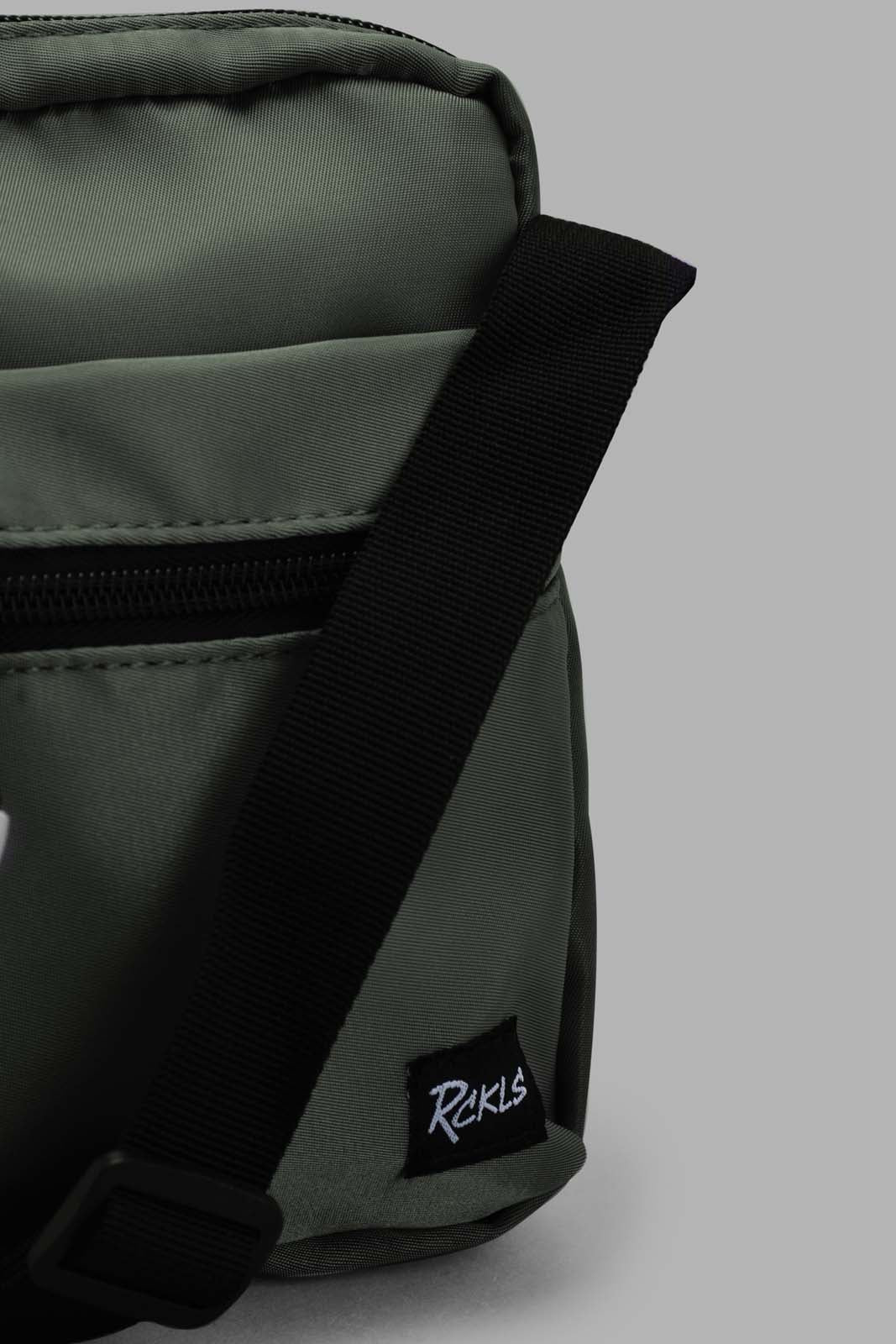 Redtag-Olive-Green-Crossbody-Bag-Category:Bags,-Colour:Green,-Deals:Sale,-Filter:Men's-Accessories,-Men-Bags,-New-In,-New-In-Men-ACC,-Non-Sale,-S22C,-Sale-Men-ACC,-Section:Men-Men's-
