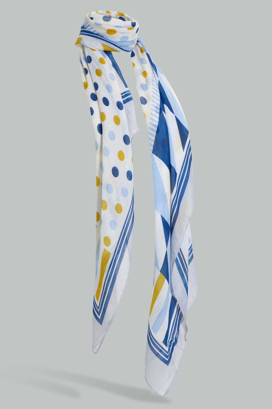 Redtag-Multi-Color--Printed-Scarf-Fashion-Scarves-Girls-
