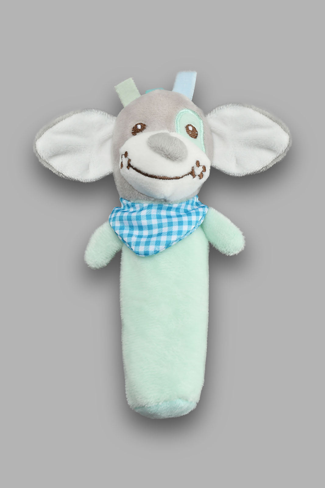 Redtag-Multicolour-Soothe-Bibi-Stick-(Pink-Cow)-With-Polyester-Material-Rattles-New-Born-Baby-