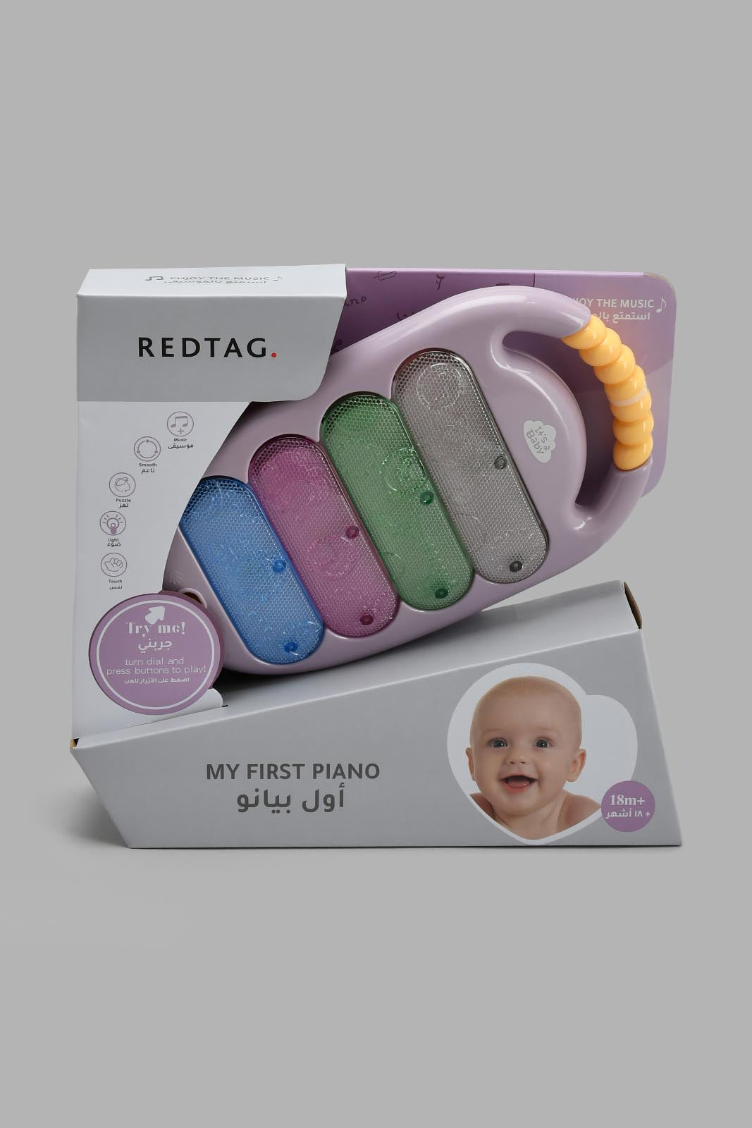 Redtag-Multicolour-Baby-Instrument--With-Light-And-Music-Rattles-New-Born-Baby-