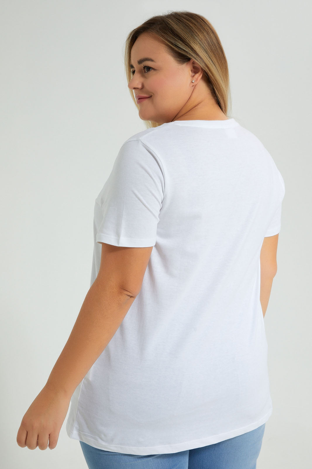 Redtag-White-Powepuff-Character-T-Shirt-Colour:White,-Filter:Plus-Size,-LDP-T-Shirts,-New-In,-New-In-LDP,-Non-Sale,-S22B,-Section:Women,-TBL-Women's-