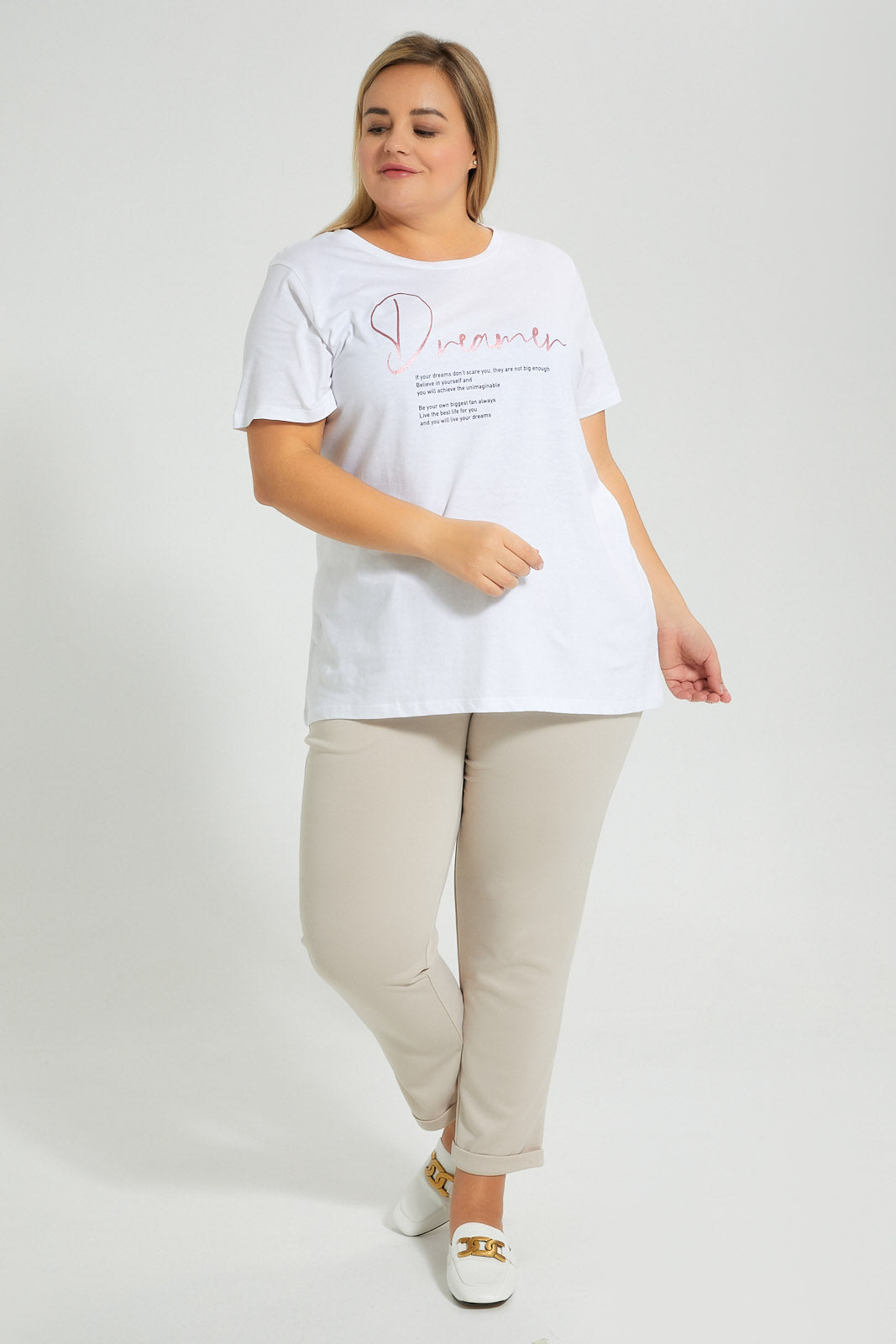 Redtag-Beige-Tapered-Leg-Turn-Up-Trouser-Colour:Beige,-Filter:Plus-Size,-LDP-Trousers,-New-In,-New-In-LDP,-Non-Sale,-S22B,-Section:Women-Women's-