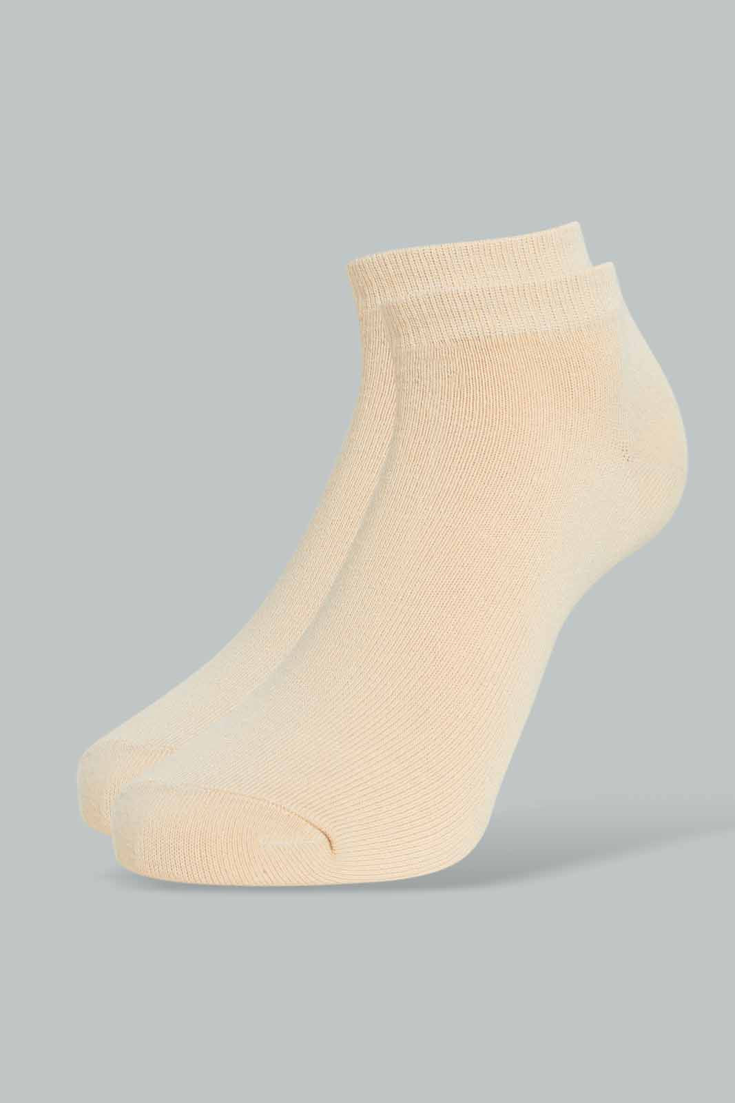 Redtag-Black/White/Beige/Navy/Pale-Pink-Plain-Ankle-Socks-(5-Pack)-365,-Bundle,-Category:Socks,-Colour:Assorted,-Deals:4-For-90,-Deals:New-In,-Filter:Women's-Clothing,-New-In-Women-APL,-Section:Women,-Women-Socks--