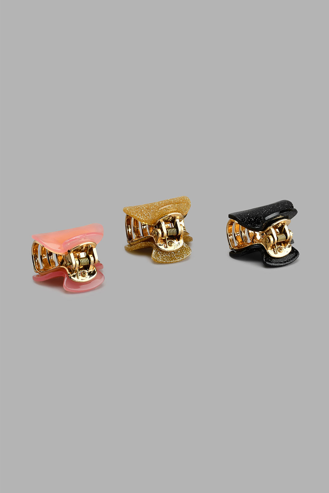 Redtag-Assorted-Hair-Clip-Set-(3-Piece)-Colour:Assorted,-Filter:Women's-Accessories,-New-In,-New-In-Women-ACC,-Non-Sale,-S22A,-Women-Hair-Clips-Women-