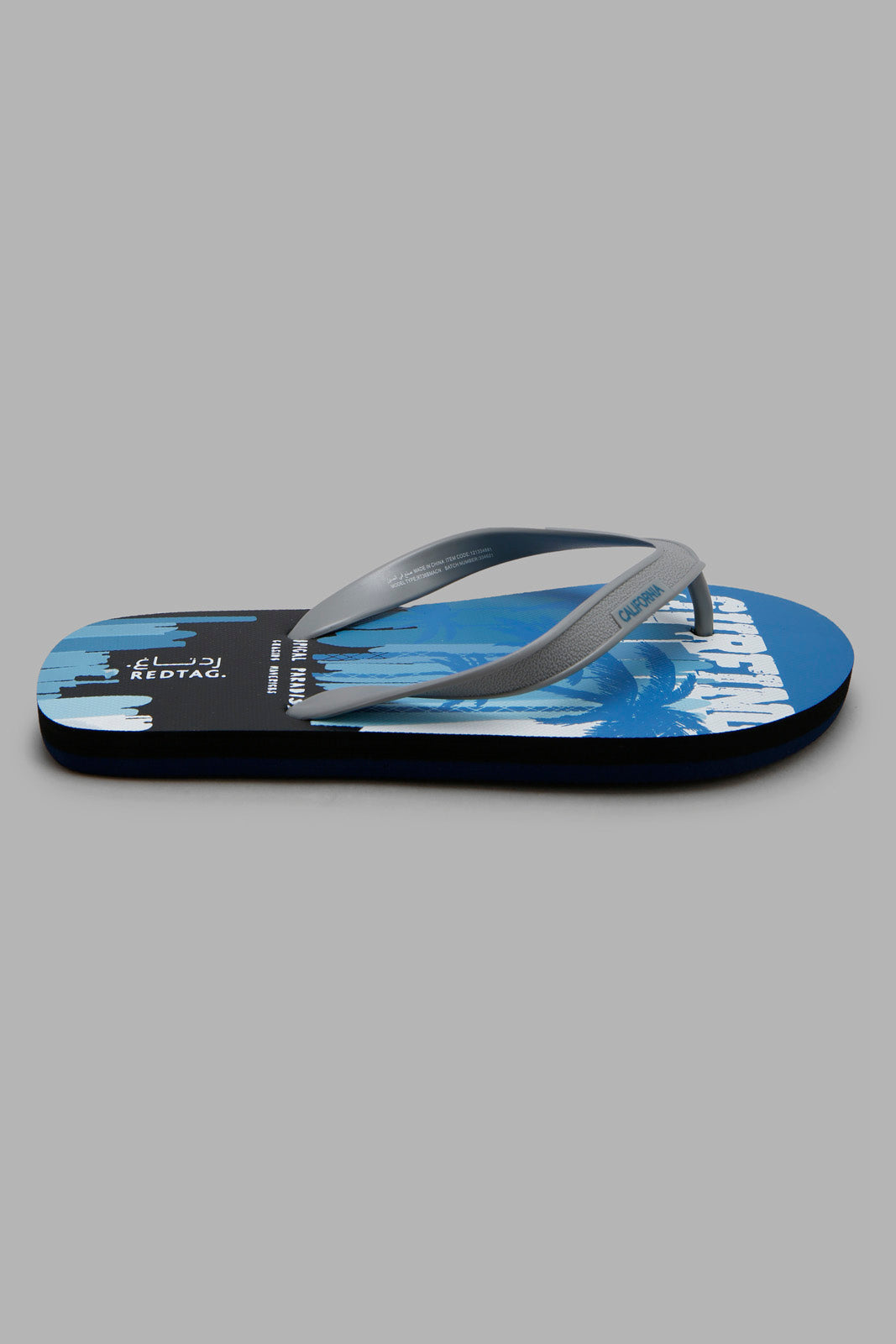 Redtag-Navy-Tree-Print-Toe-Post-BSR-Flip-Flops,-Category:Flip-Flops,-Colour:Navy,-Deals:4-For-90,-Deals:New-In,-Filter:Boys-Footwear-(5-to-14-Yrs),-New-In-BSR-FOO,-S22C,-Section:Boys-(0-to-14Yrs)-Senior-Boys-5 to 14 Years