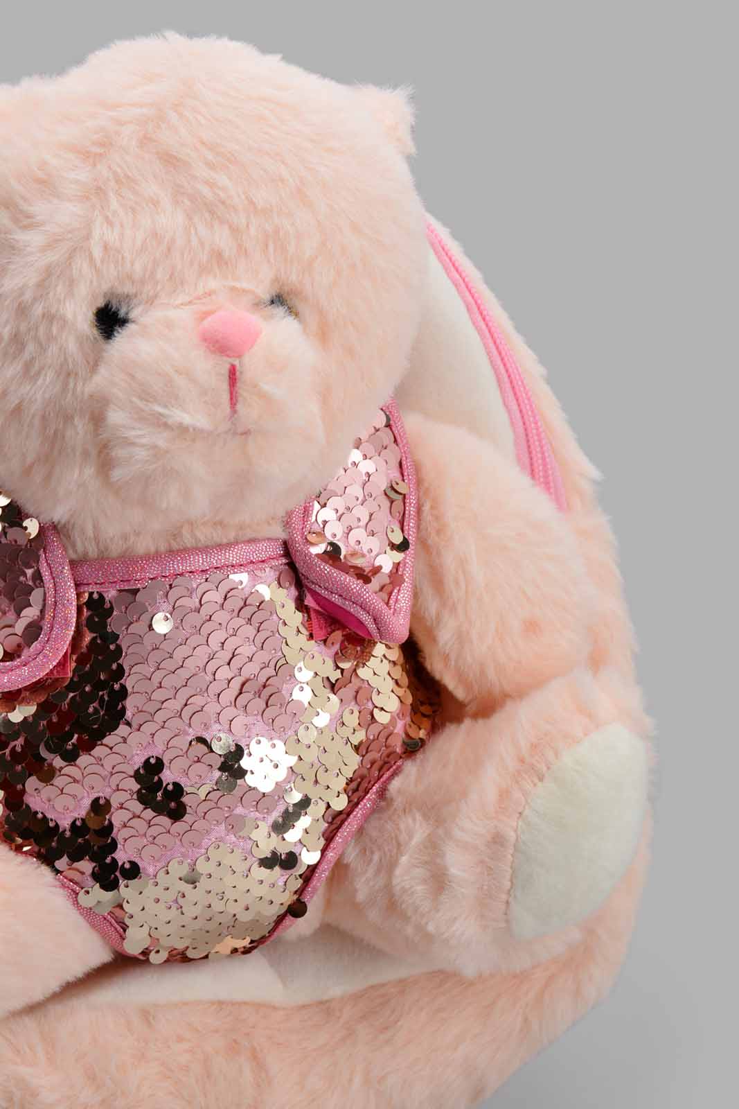 Redtag-Pink-Faux-Fur-Backpack-Category:Bags,-Colour:Pink,-Filter:Girls-Accessories,-GIR-Bags,-New-In,-New-In-GIR-ACC,-Non-Sale,-S22C,-Section:Girls-(0-to-14Yrs)-Girls-