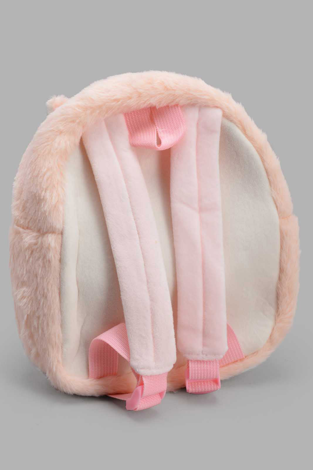 Redtag-Pink-Faux-Fur-Backpack-Category:Bags,-Colour:Pink,-Filter:Girls-Accessories,-GIR-Bags,-New-In,-New-In-GIR-ACC,-Non-Sale,-S22C,-Section:Girls-(0-to-14Yrs)-Girls-