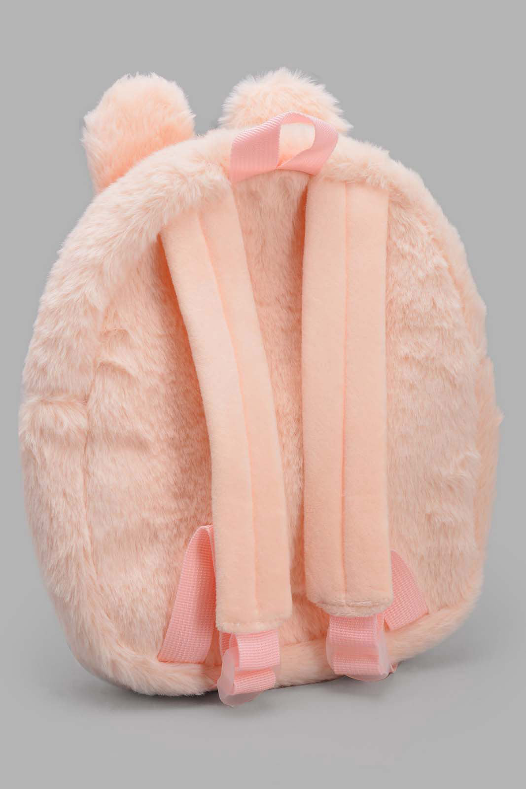 Redtag-Pink-Faux-Fur-Backpack-Category:Bags,-Colour:Pink,-Filter:Girls-Accessories,-GIR-Bags,-New-In,-New-In-GIR-ACC,-Non-Sale,-S22C,-Section:Girls-(0-to-14Yrs)-Girls-