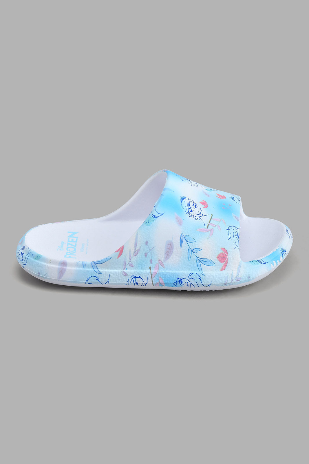 Redtag-Blue-Frozen-Character-Slide-Slides-Girls-3 to 5 Years