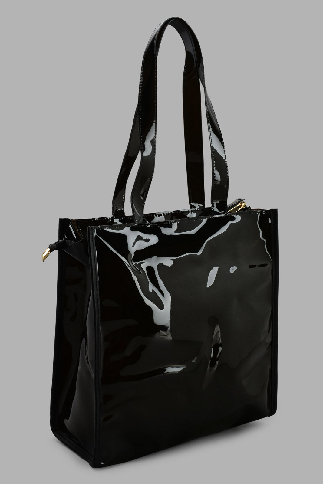 Redtag-Black-Printed-Shoppers-Category:Bags,-Colour:Black,-Filter:Women's-Accessories,-New-In,-New-In-Women-ACC,-Non-Sale,-S22B,-Section:Women,-Women-Bags-Women-