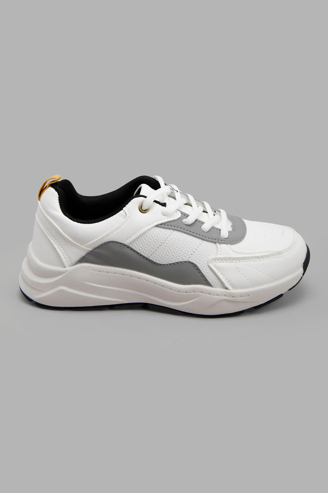Redtag-White-Colour-Block-Sneaker-BSR-Shoes,-Category:Shoes,-Colour:White,-Deals:New-In,-Filter:Boys-Footwear-(5-to-14-Yrs),-New-In-BSR-FOO,-Non-Sale,-Section:Boys-(0-to-14Yrs),-W22A-Senior-Boys-5 to 14 Years
