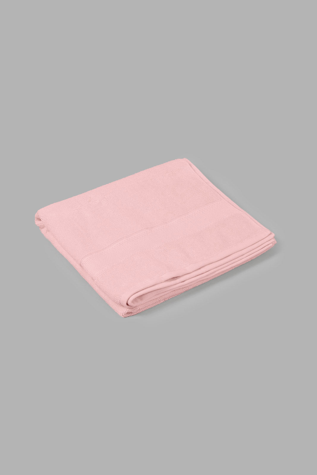 Redtag-Pink-Textured-Cotton-Bath-Sheet-Bath-Towels-Home-Bathroom-