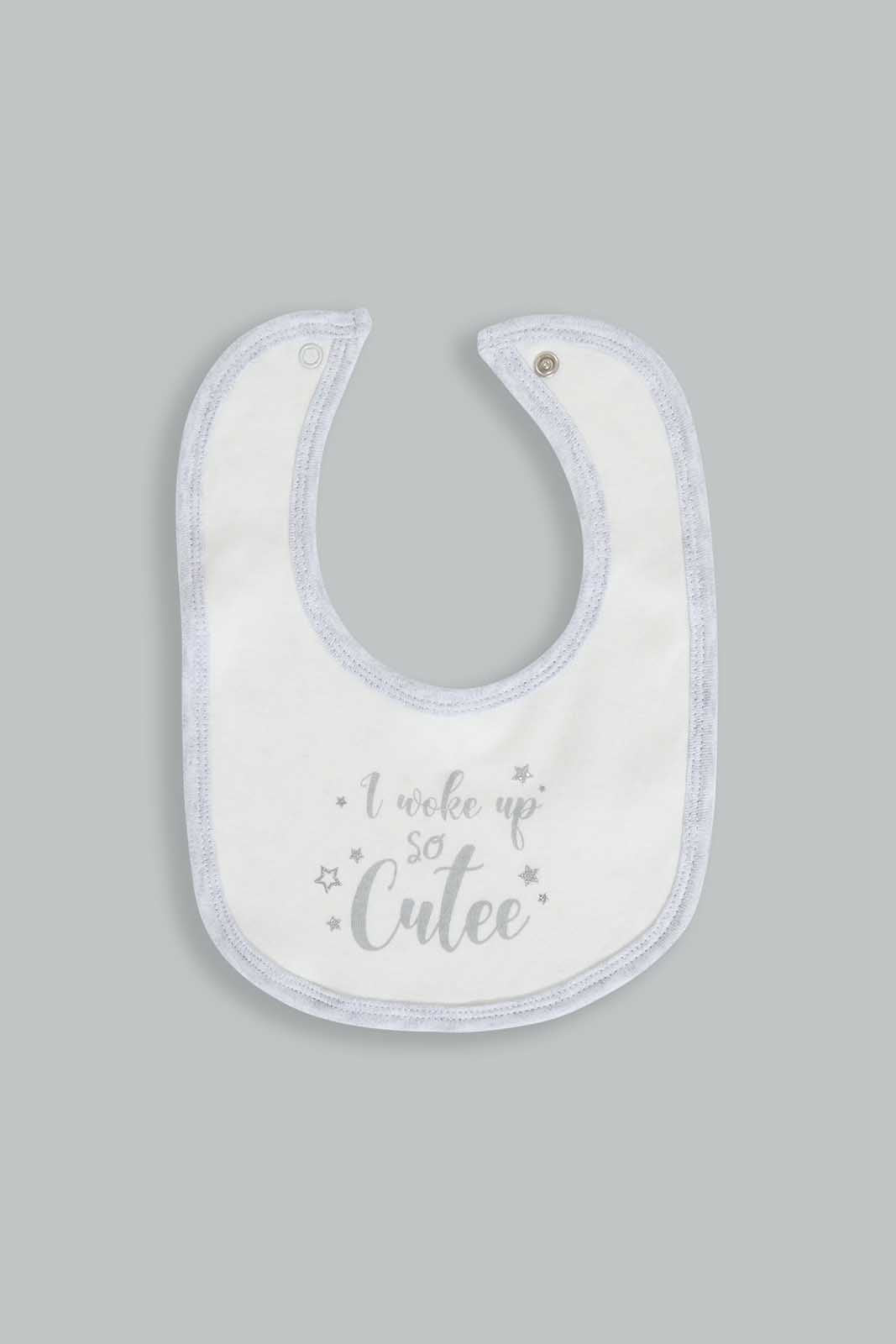 Redtag-Grey-And-White-Star-Gift-Set-(5-Piece)-Category:Gift-Sets,-Colour:Grey,-Deals:3-For-90,-Deals:Sale,-Filter:Baby-(0-to-12-Mths),-NBB-Gift-Sets,-S22C,-Sale-NBB-APL,-Section:Boys-(0-to-14Yrs)-Baby-0 to 12 Months