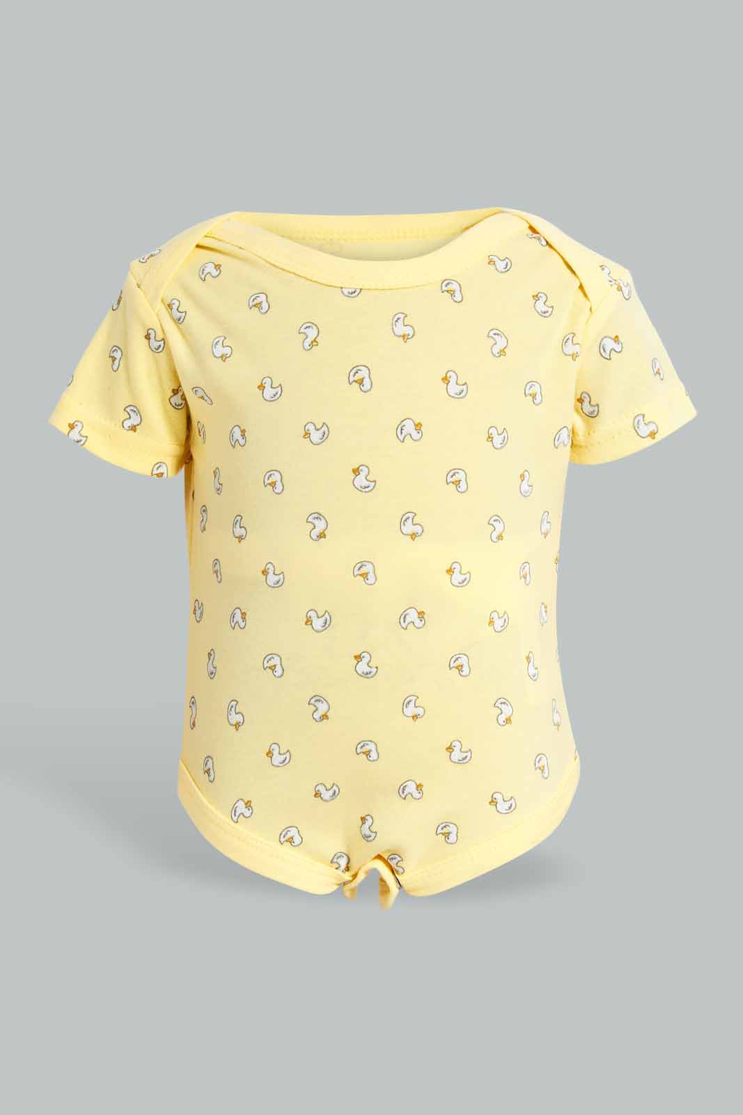 Redtag-Yellow-Duck-Pieces-Gift-Set-Category:Blouses,-Colour:Ivory,-Deals:New-In,-EID,-Filter:Women's-Clothing,-New-In-Women,-Non-Sale,-Section:Women,-W22O,-Women-Blouses-Baby-0 to 12 Months