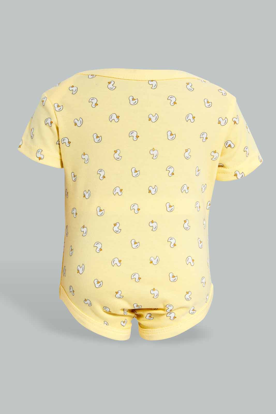 Redtag-Yellow-Duck-Pieces-Gift-Set-Category:Blouses,-Colour:Ivory,-Deals:New-In,-EID,-Filter:Women's-Clothing,-New-In-Women,-Non-Sale,-Section:Women,-W22O,-Women-Blouses-Baby-0 to 12 Months