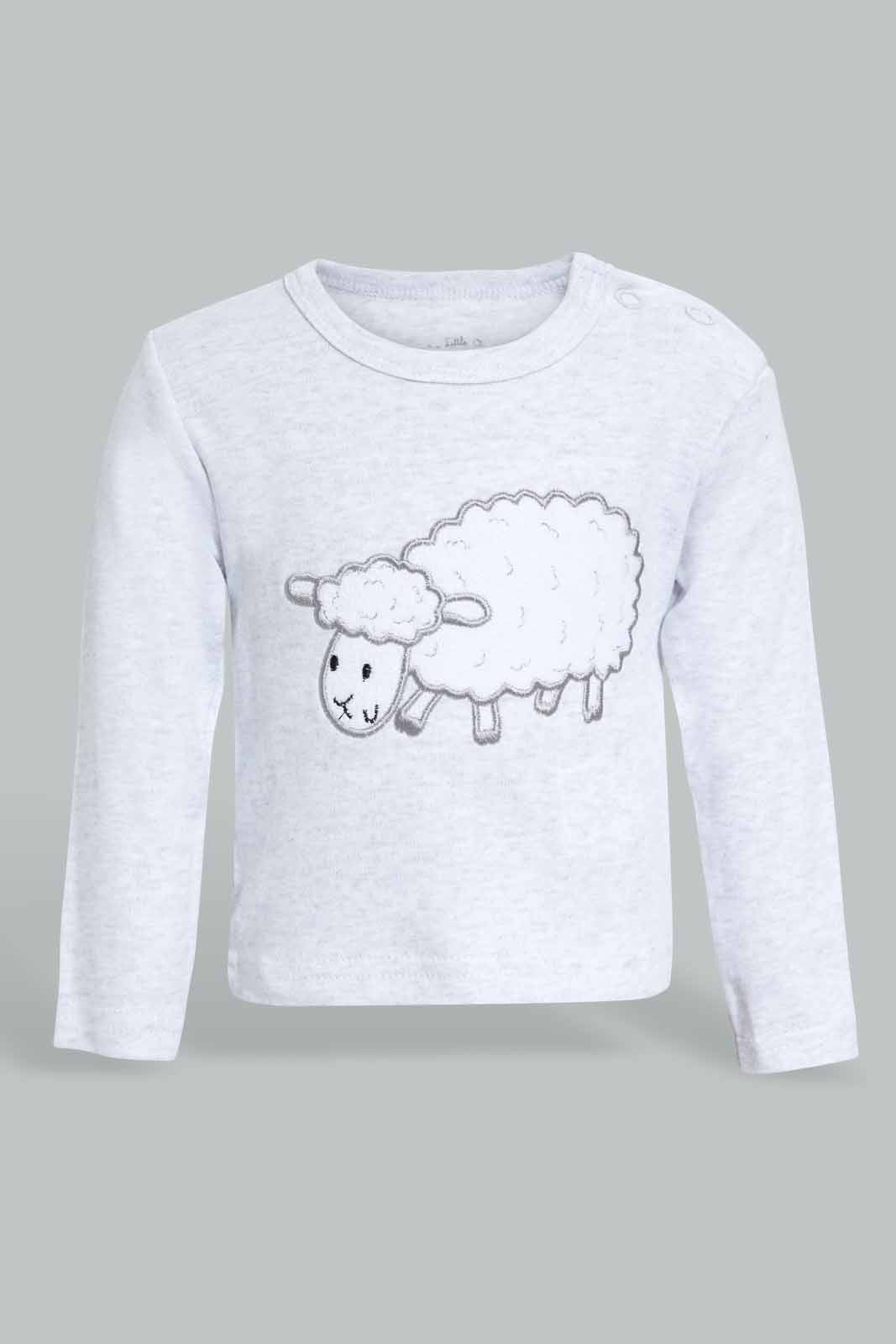 Redtag-Grey-Sheep-3-Pieces-Gift-Set-Category:Blouses,-Colour:Ivory,-Deals:New-In,-EID,-Filter:Women's-Clothing,-New-In-Women,-Non-Sale,-Section:Women,-W22O,-Women-Blouses-Baby-0 to 12 Months