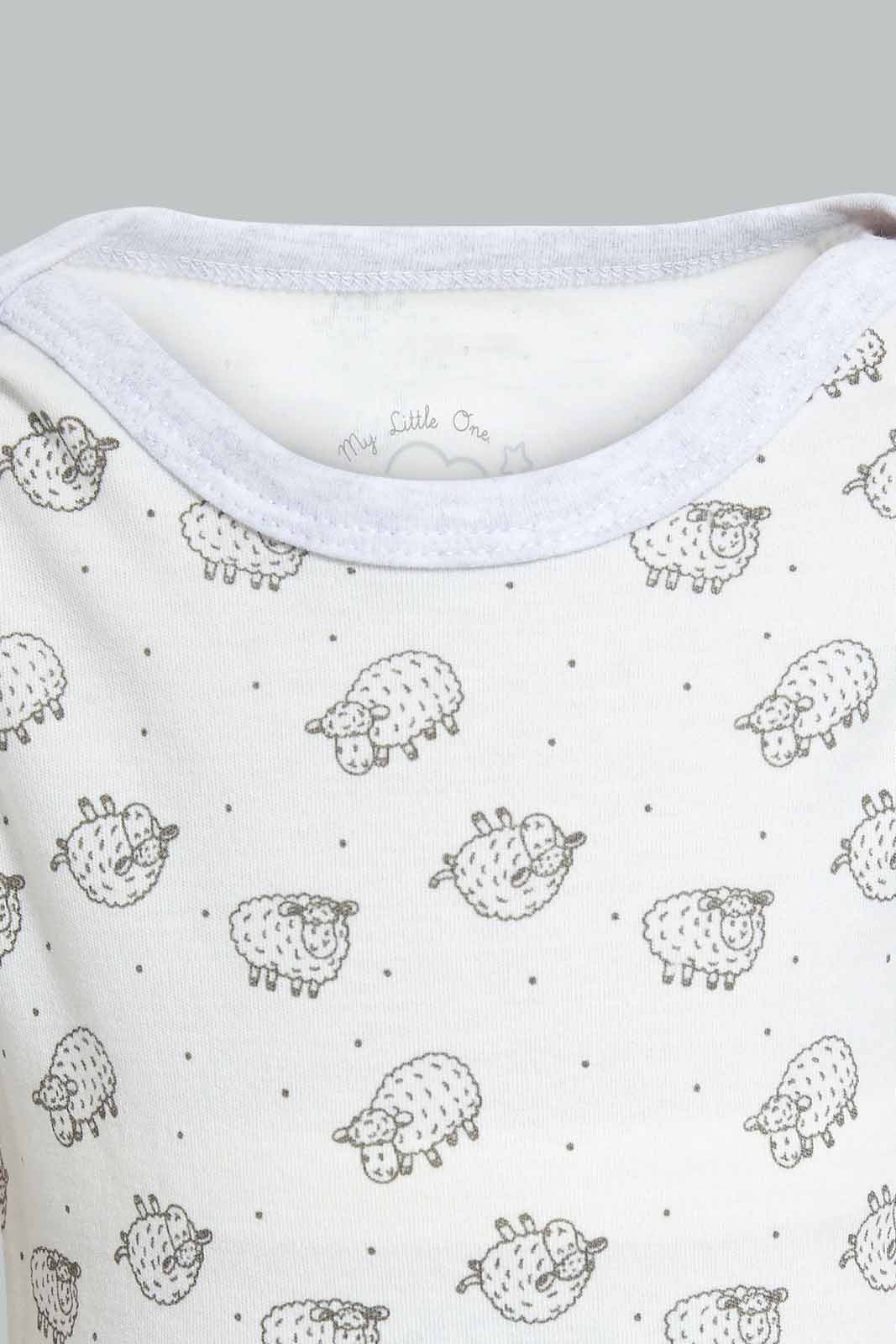 Redtag-Grey-Sheep-3-Pieces-Gift-Set-Category:Blouses,-Colour:Ivory,-Deals:New-In,-EID,-Filter:Women's-Clothing,-New-In-Women,-Non-Sale,-Section:Women,-W22O,-Women-Blouses-Baby-0 to 12 Months