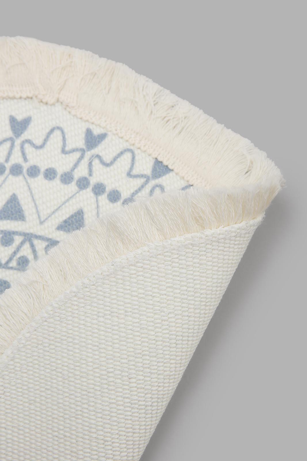 Redtag-Blue-Round-Woven-Placemat-Bundle,-Category:Placemats-&-Coasters,-Colour:Blue,-Deals:5-For-50,-Filter:Home-Dining,-HMW-DIN-Kitchen-Accessories,-S22C,-Section:Homewares-Home-Dining-