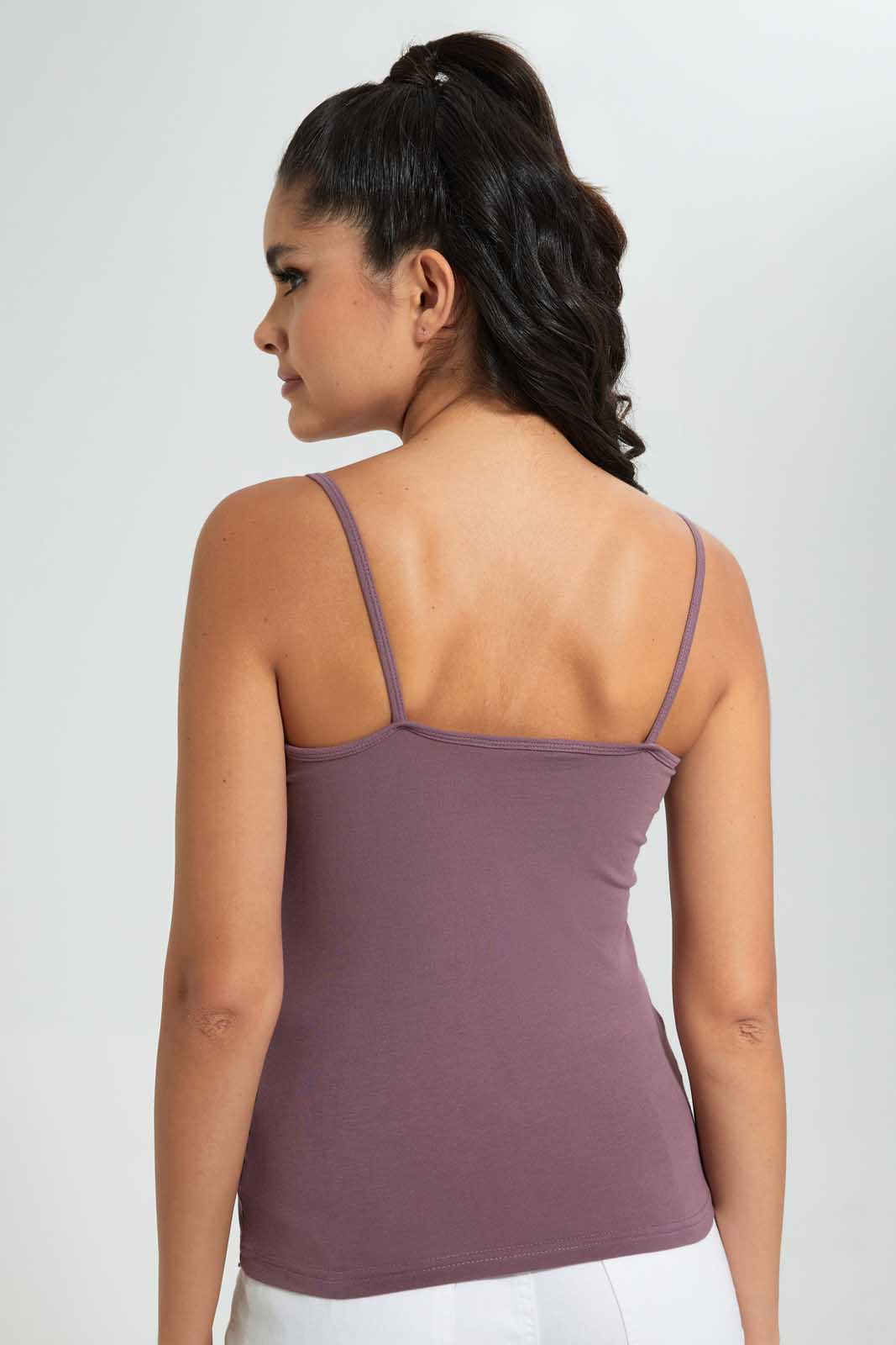 Redtag-Olive--Plain-Strappy-Vest-Vests-Women's-