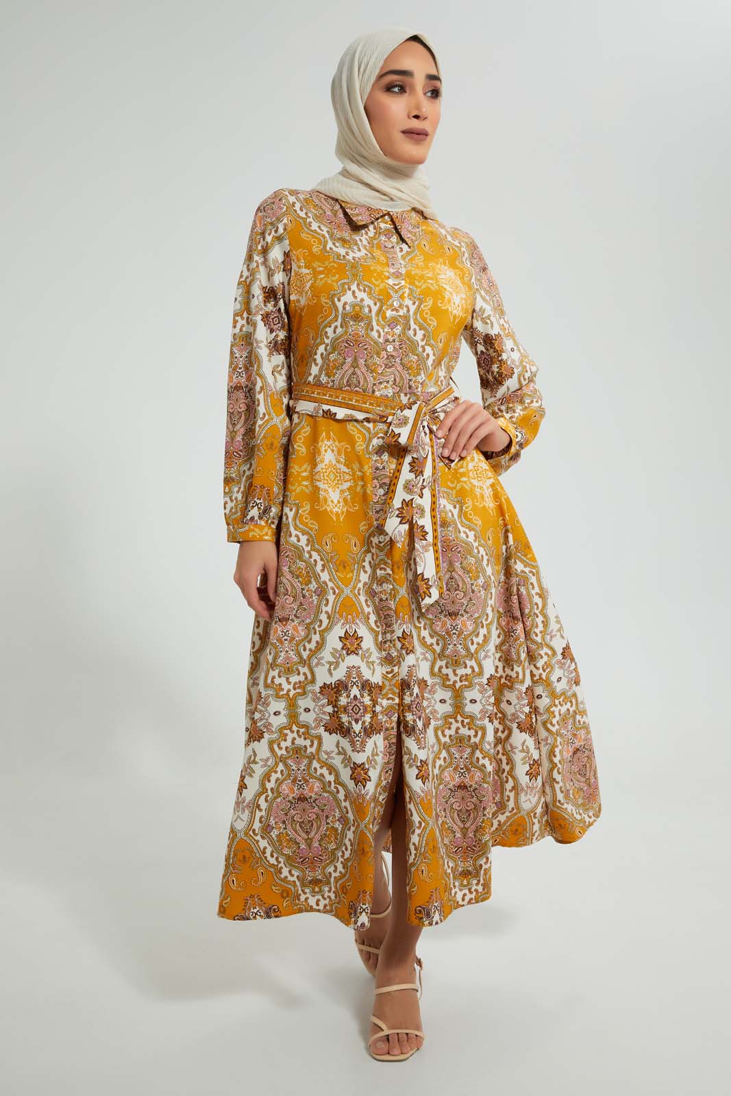 Redtag-Assorted-Printed-Shirt-Dress-Dresses-Women's-