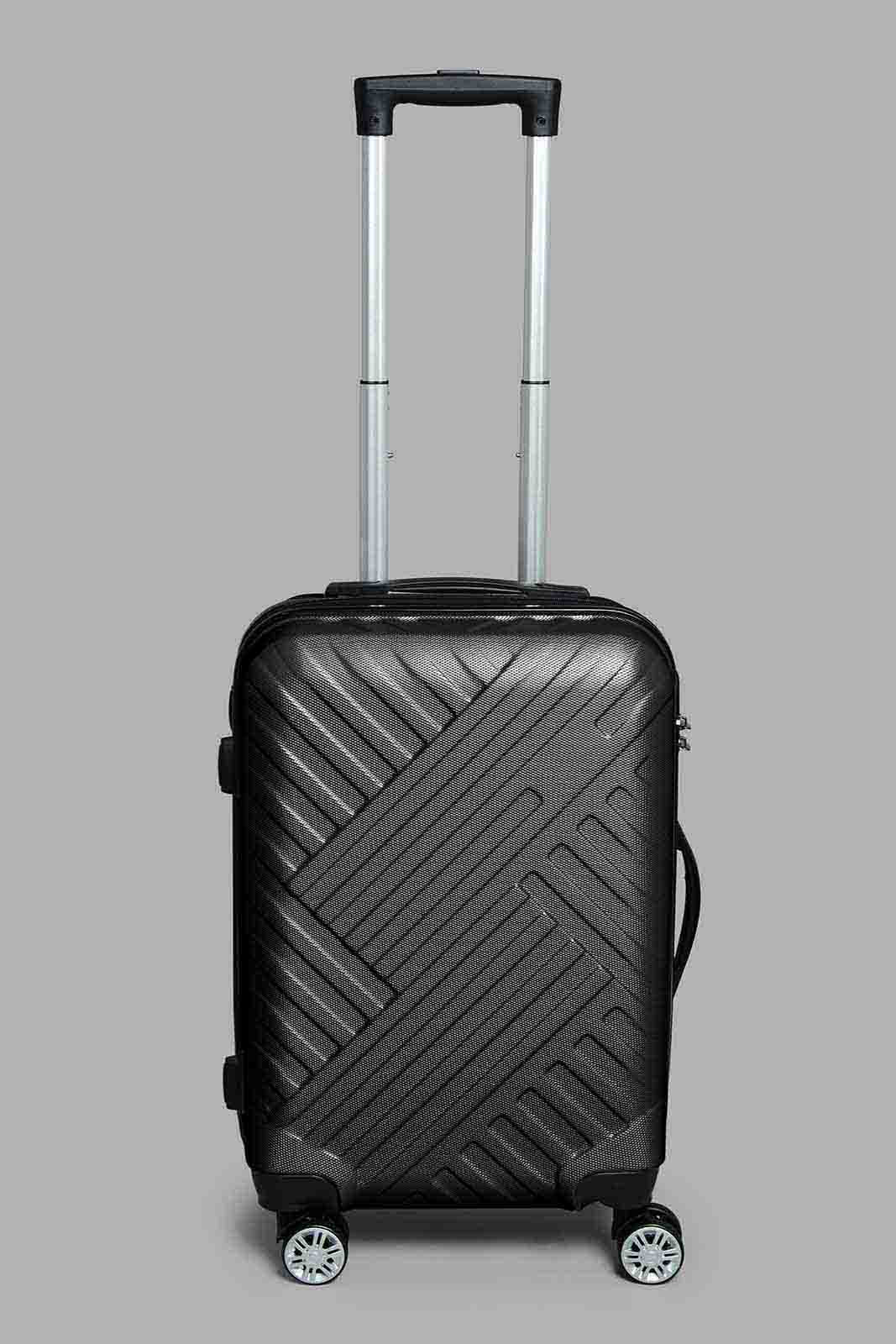 Redtag-Black-Color-(20-Inch)-Abs-Hard-Trolley-Case-Category:Luggage-Trolleys,-Colour:Black,-Filter:Travel-Accessories,-LUG-Luggage-Trolleys,-New-In,-New-In-LUG-ACC,-Non-Sale,-S22C,-Section:Homewares,-Section:Travel-Travel-Accessories-
