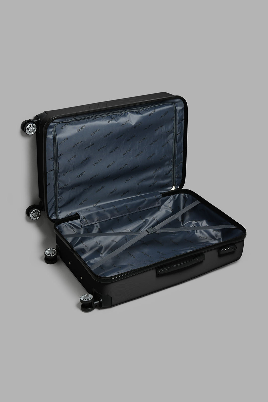 Redtag-Black-Color-(20-Inch)-Abs-Hard-Trolley-Case-Category:Luggage-Trolleys,-Colour:Black,-Filter:Travel-Accessories,-LUG-Luggage-Trolleys,-New-In,-New-In-LUG-ACC,-Non-Sale,-S22C,-Section:Homewares,-Section:Travel-Travel-Accessories-