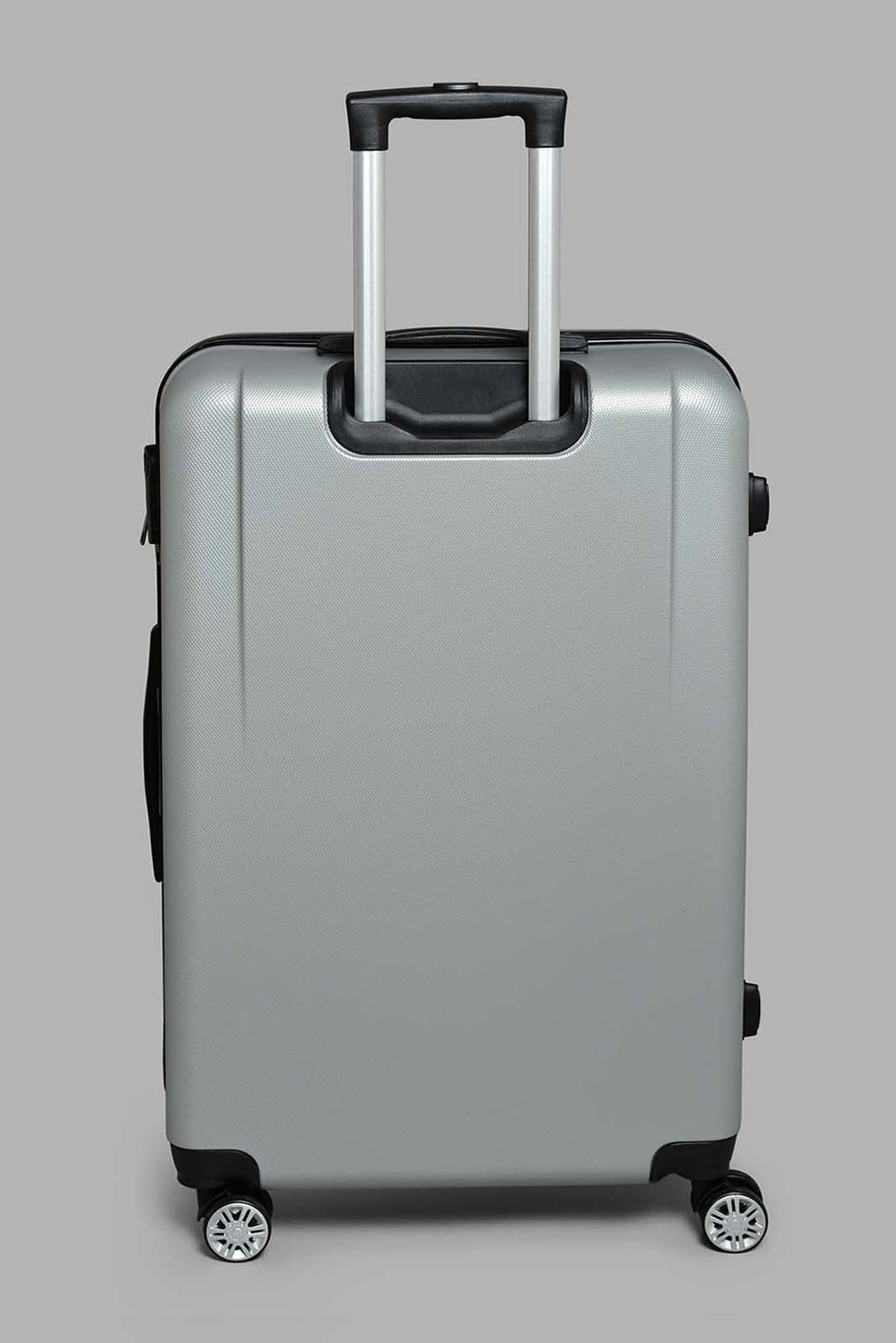 Redtag-Silver-Color-(24-Inch)-Abs-Hard-Trolley-Case-Category:Luggage-Trolleys,-Colour:Silver,-Filter:Travel-Accessories,-LUG-Luggage-Trolleys,-New-In,-New-In-LUG-ACC,-Non-Sale,-S22C,-Section:Homewares,-Section:Travel-Travel-Accessories-