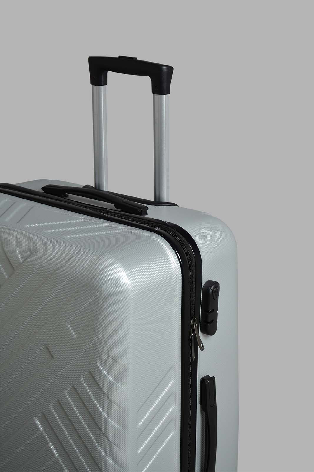 Redtag-Silver-Color-(24-Inch)-Abs-Hard-Trolley-Case-Category:Luggage-Trolleys,-Colour:Silver,-Filter:Travel-Accessories,-LUG-Luggage-Trolleys,-New-In,-New-In-LUG-ACC,-Non-Sale,-S22C,-Section:Homewares,-Section:Travel-Travel-Accessories-