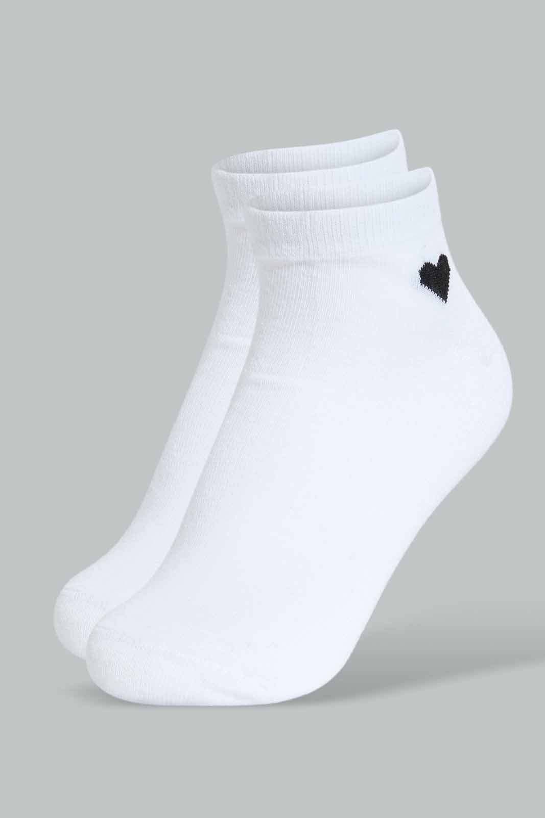 Redtag-Assorted-Heart-Printed-Ankle-Socks-(5-Pack)-Ankle-Socks-Women's-