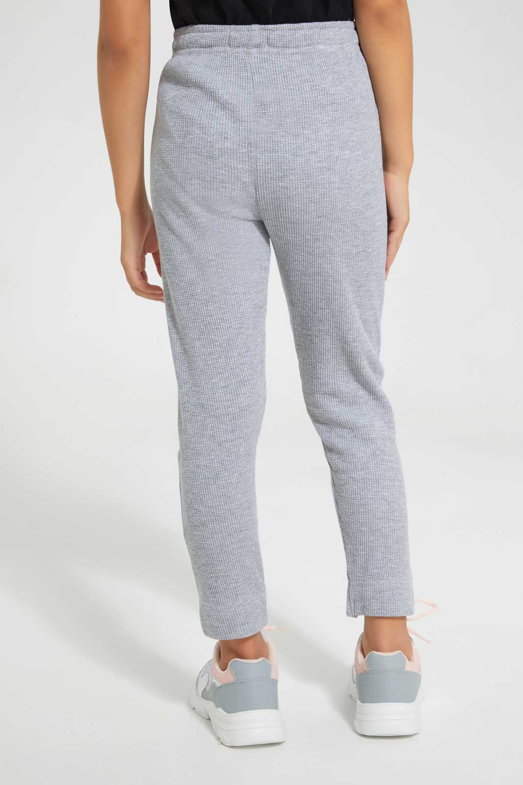 Redtag-Grey-Free-Spirit-Active-Pant-Bundle,-Category:Joggers,-Colour:Grey,-Deals:Sale,-Filter:Girls-(2-to-8-Yrs),-Girls-Joggers,-S22C,-Sale-GIR-APL,-Section:Girls-(0-to-14Yrs),-TBL-Girls-2 to 8 Years