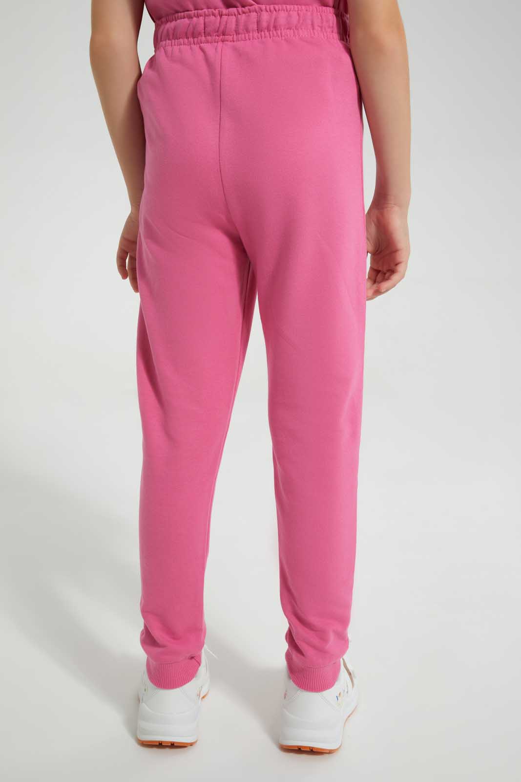 Redtag-Pink-Butterfly-Active-Pant-Bundle,-Category:Joggers,-Colour:Pink,-Deals:Sale,-Filter:Girls-(2-to-8-Yrs),-Girls-Joggers,-S22C,-Sale-GIR-APL,-Section:Girls-(0-to-14Yrs),-TBL-Girls-2 to 8 Years