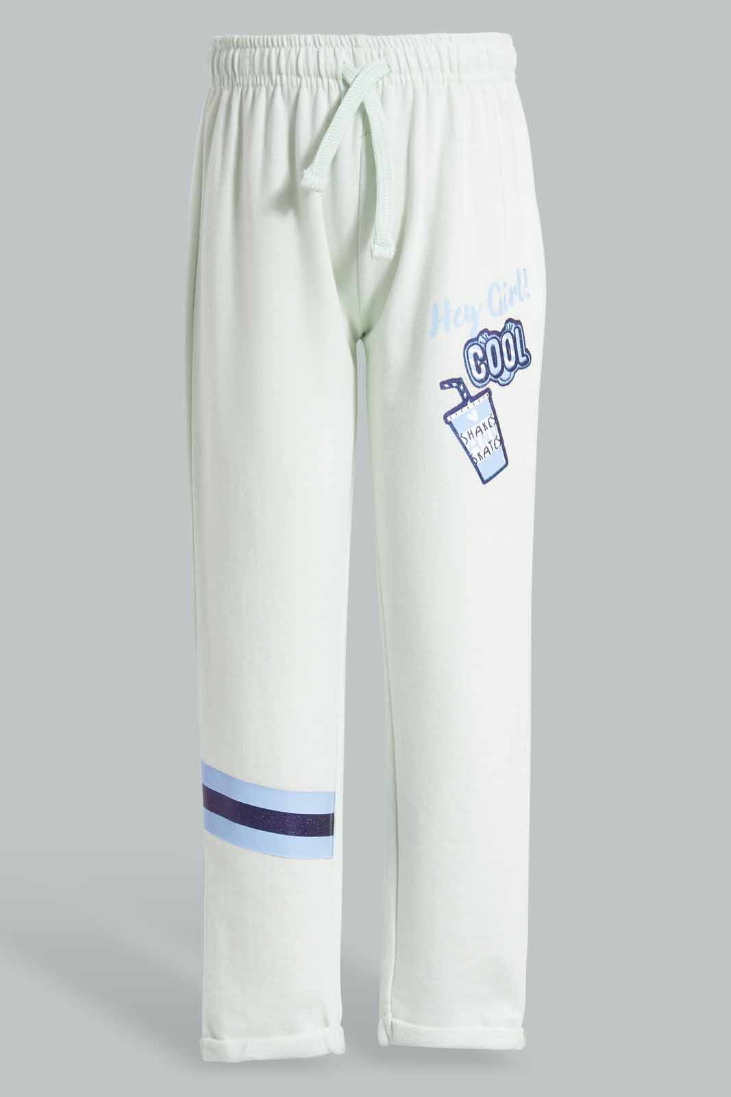 Redtag-Mint-Girls-Active-Pant-Active-Pants-Girls-2 to 8 Years