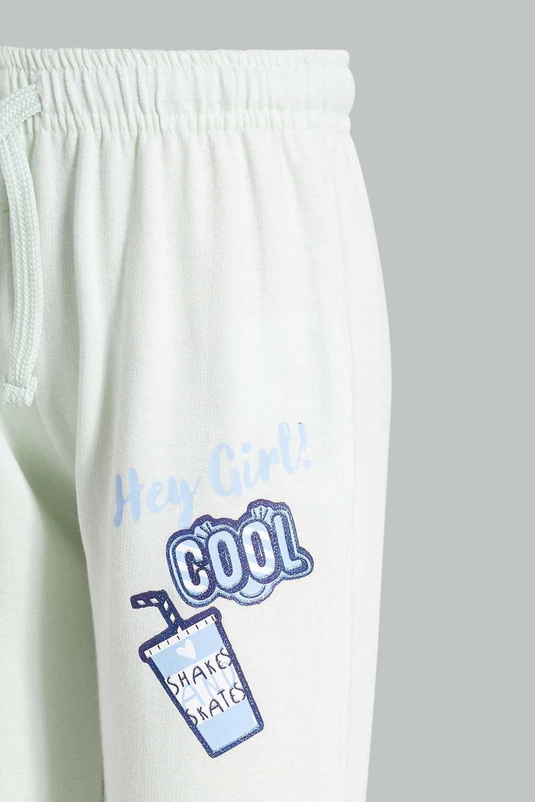 Redtag-Mint-Girls-Active-Pant-Active-Pants-Girls-2 to 8 Years
