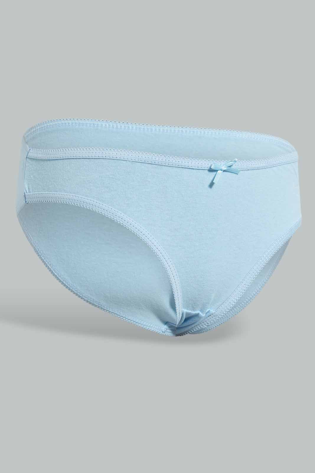 Redtag-Assorted-Multi-5Pcs-Bikini-Brief-Packs-Sports-Bras-Senior-Girls-9 to 14 Years