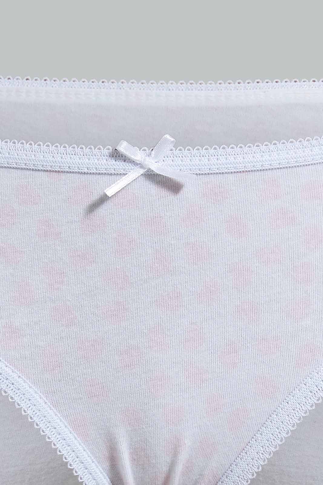 Redtag-Assorted-Multi-5Pcs-Bikini-Brief-Packs-Sports-Bras-Senior-Girls-9 to 14 Years