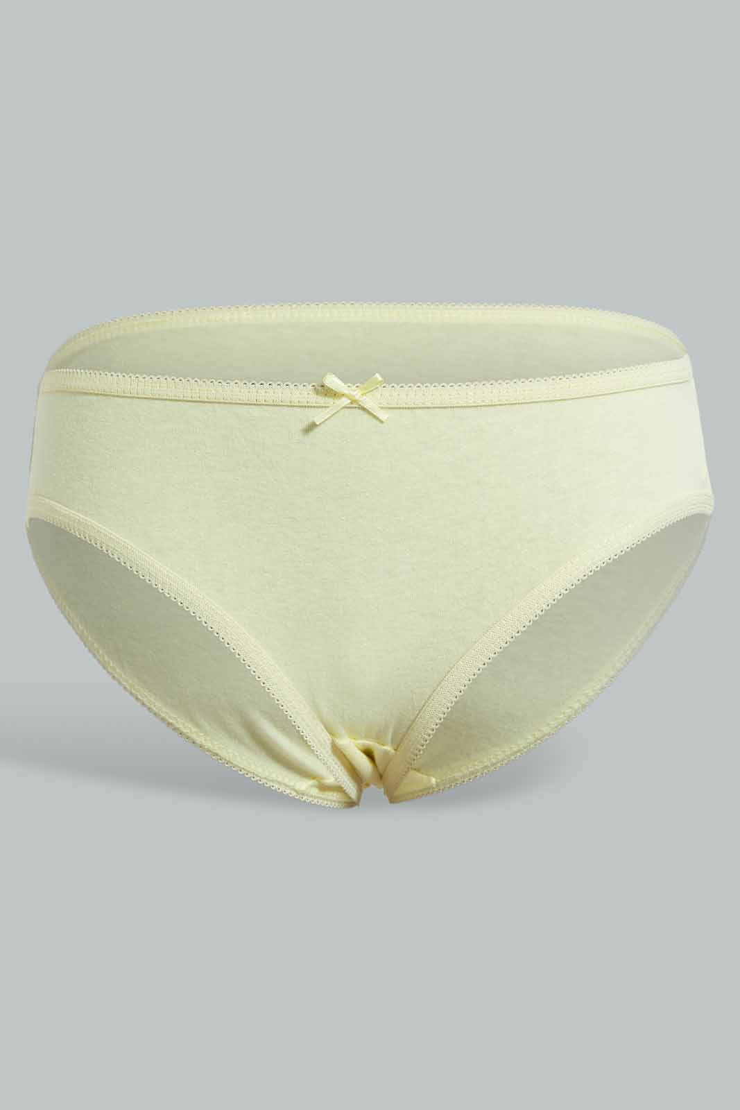 Redtag-Assorted-Multi-5Pcs-Bikini-Brief-Packs-Sports-Bras-Senior-Girls-9 to 14 Years