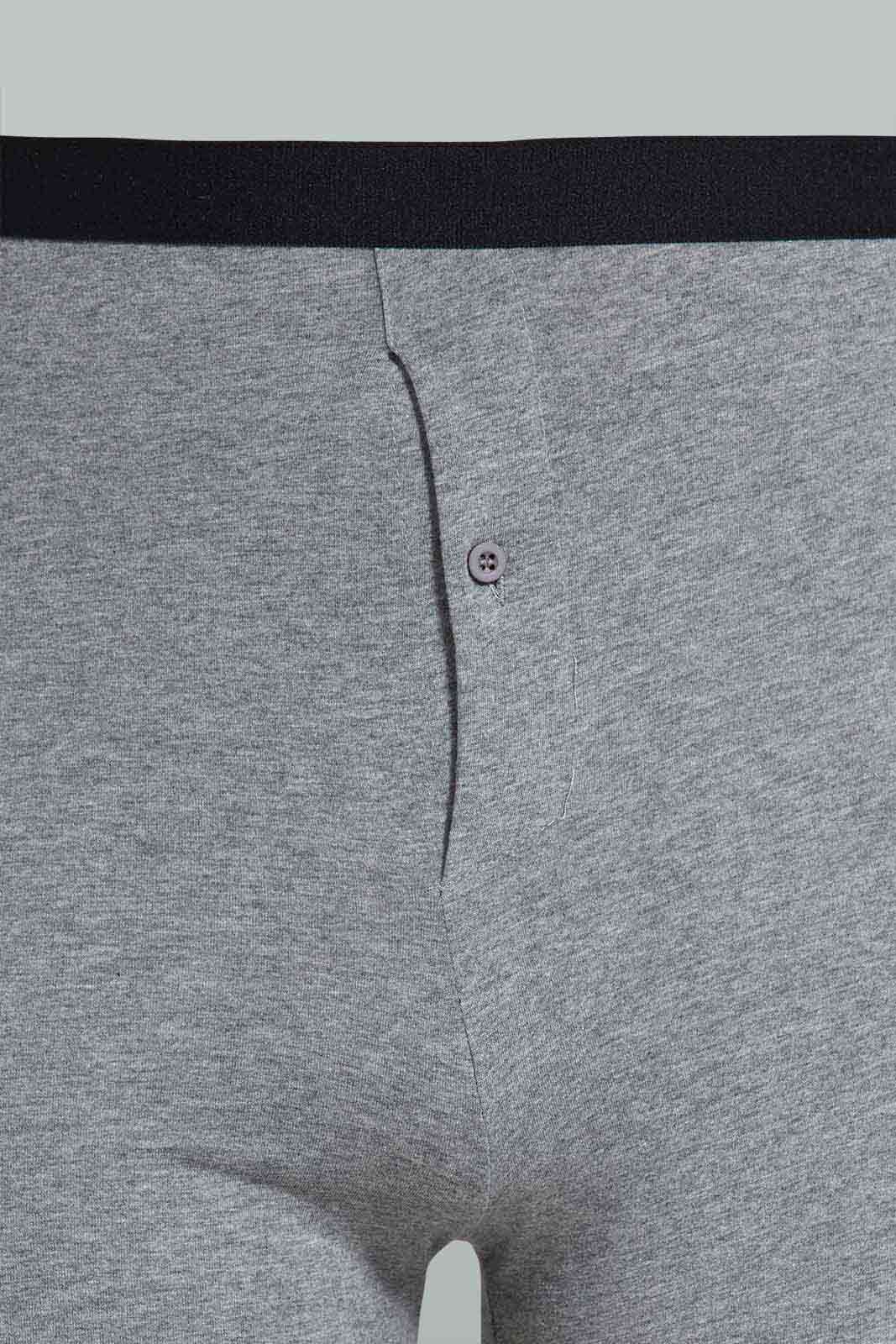 Redtag-Grey-Knitted-Boxer-Short-For-Men-(Pack-of-2)-365,-Category:Briefs,-Colour:Grey,-Deals:New-In,-Filter:Men's-Clothing,-Men-Briefs,-New-In-Men-APL,-Non-Sale,-Section:Men-Men's-