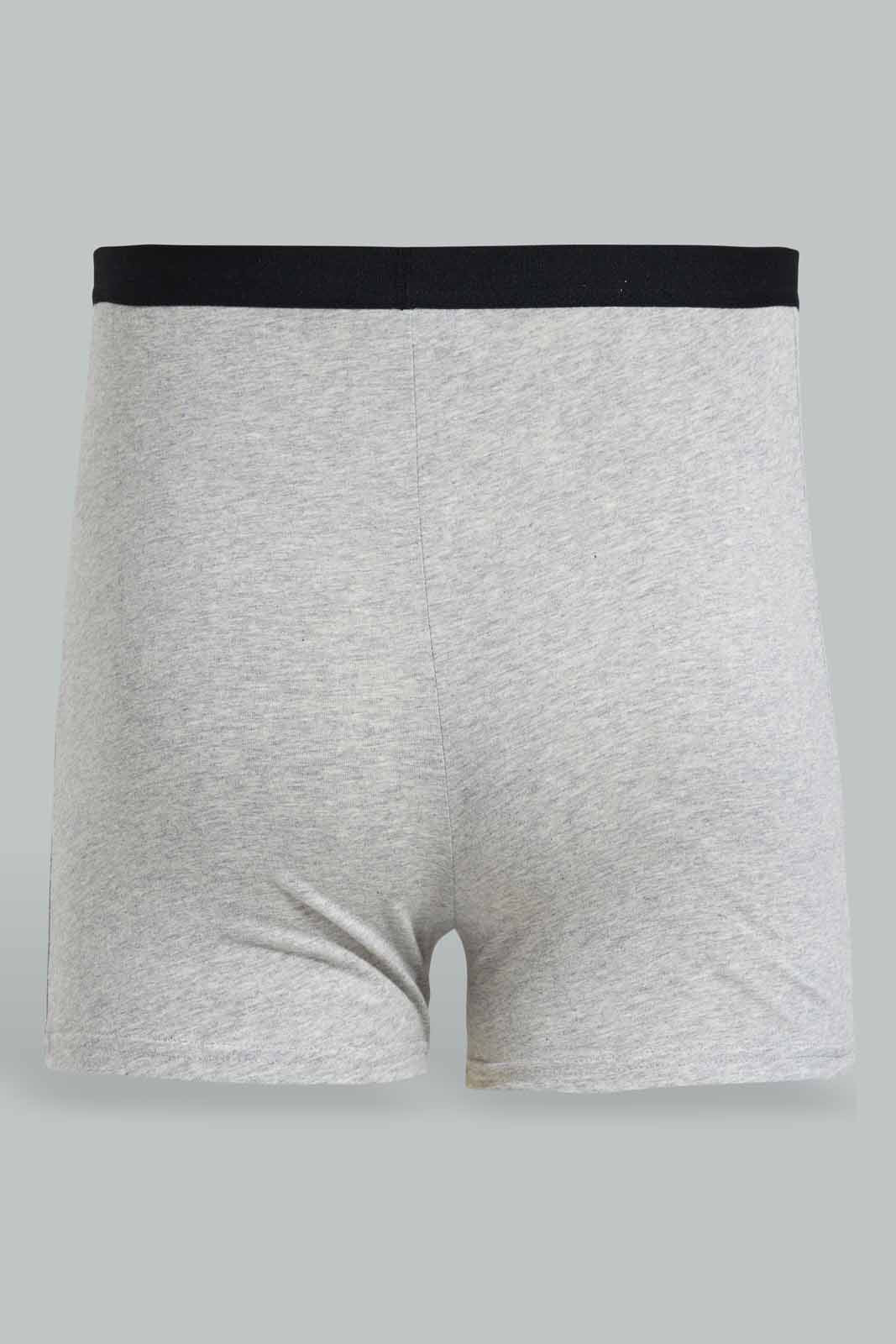 Redtag-Grey-Knitted-Boxer-Short-For-Men-(Pack-of-2)-365,-Category:Briefs,-Colour:Grey,-Deals:New-In,-Filter:Men's-Clothing,-Men-Briefs,-New-In-Men-APL,-Non-Sale,-Section:Men-Men's-