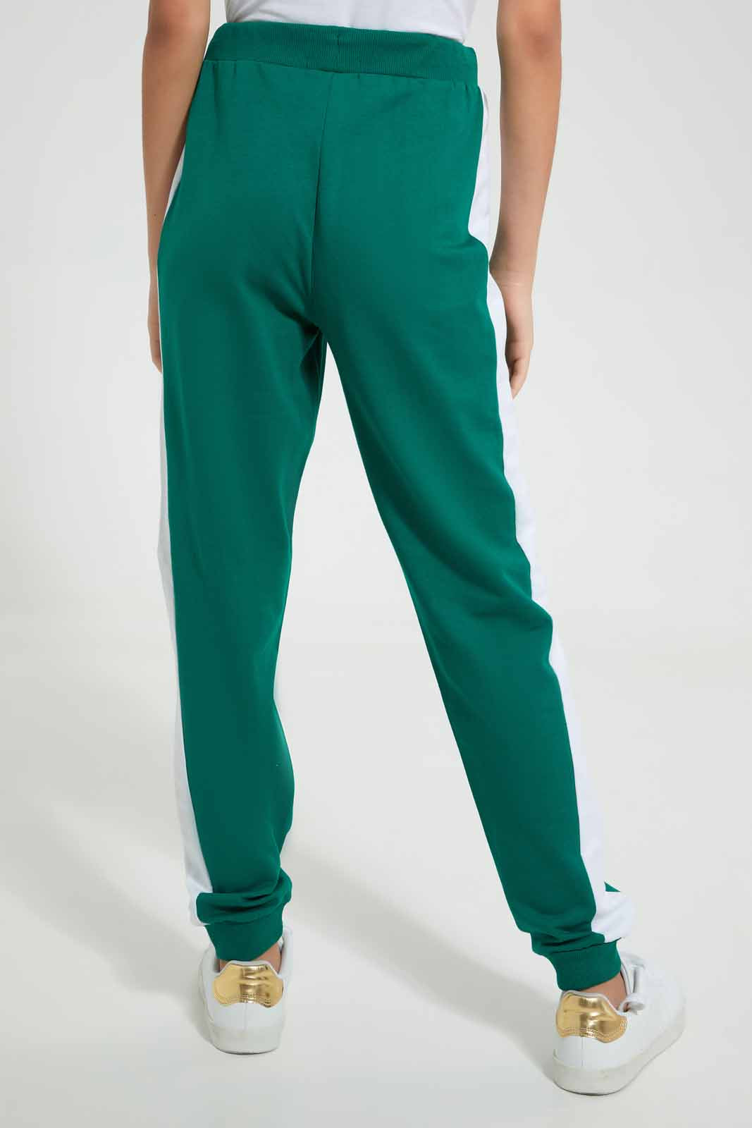 Redtag-Black-Short-Joggers-Senior-Girls-9 to 14 Years