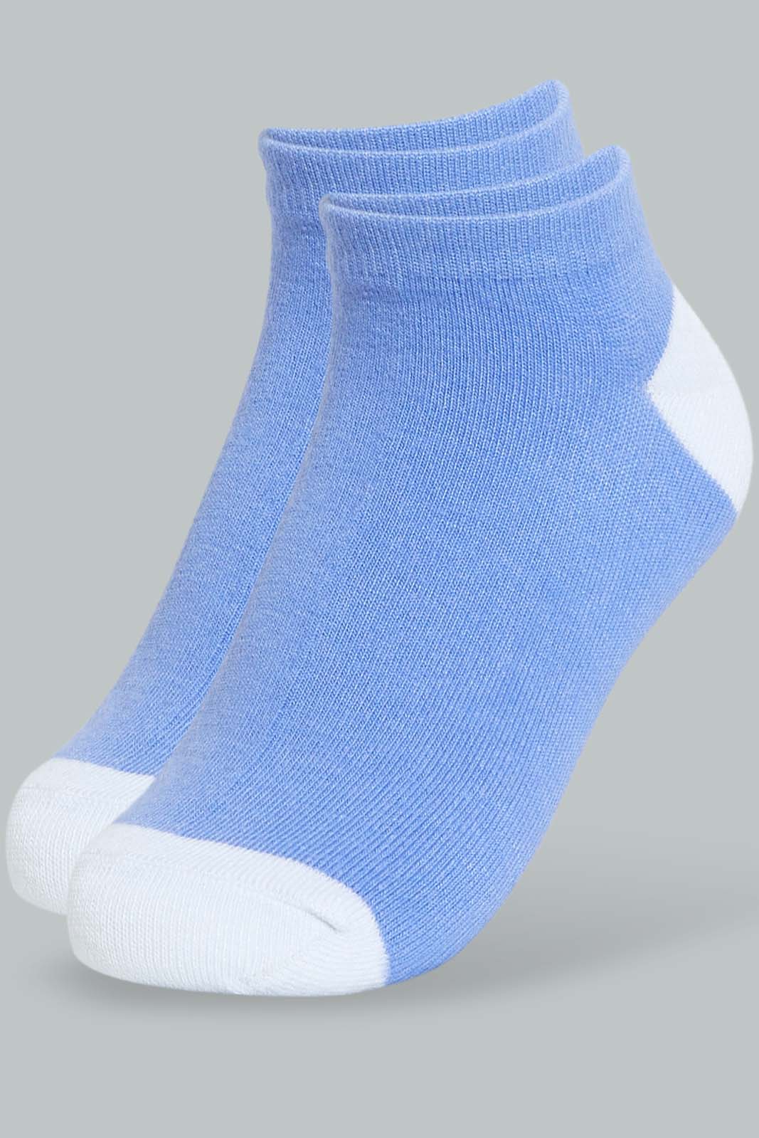 Redtag-Assorted-Striped/Printed-Ankle-Socks-(5-Pack)-Ankle-Socks-Women's-