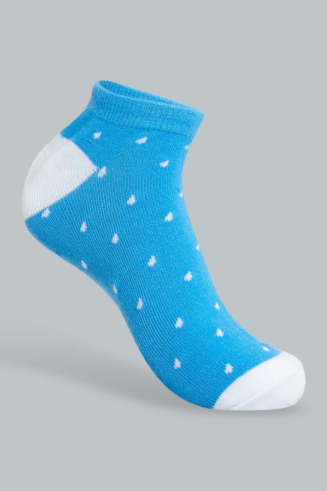 Redtag-Assorted-Striped/Printed-Ankle-Socks-(5-Pack)-Ankle-Socks-Women's-
