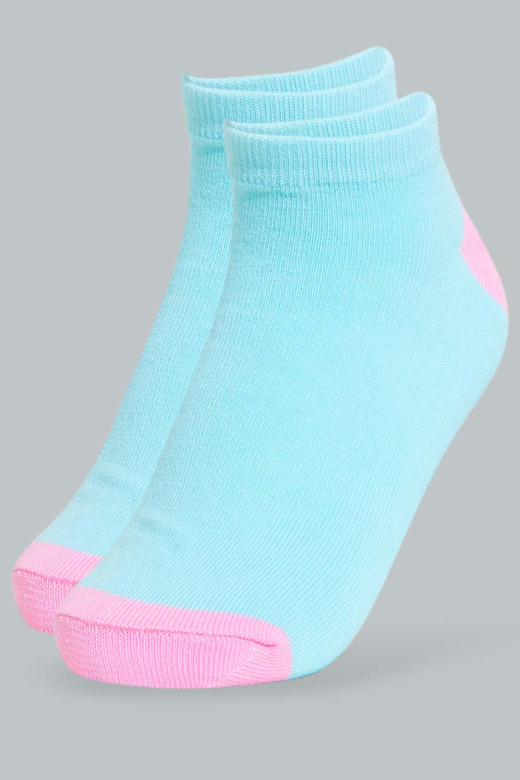 Redtag-Assorted-Striped/Printed-Ankle-Socks-(5-Pack)-Ankle-Socks-Women's-