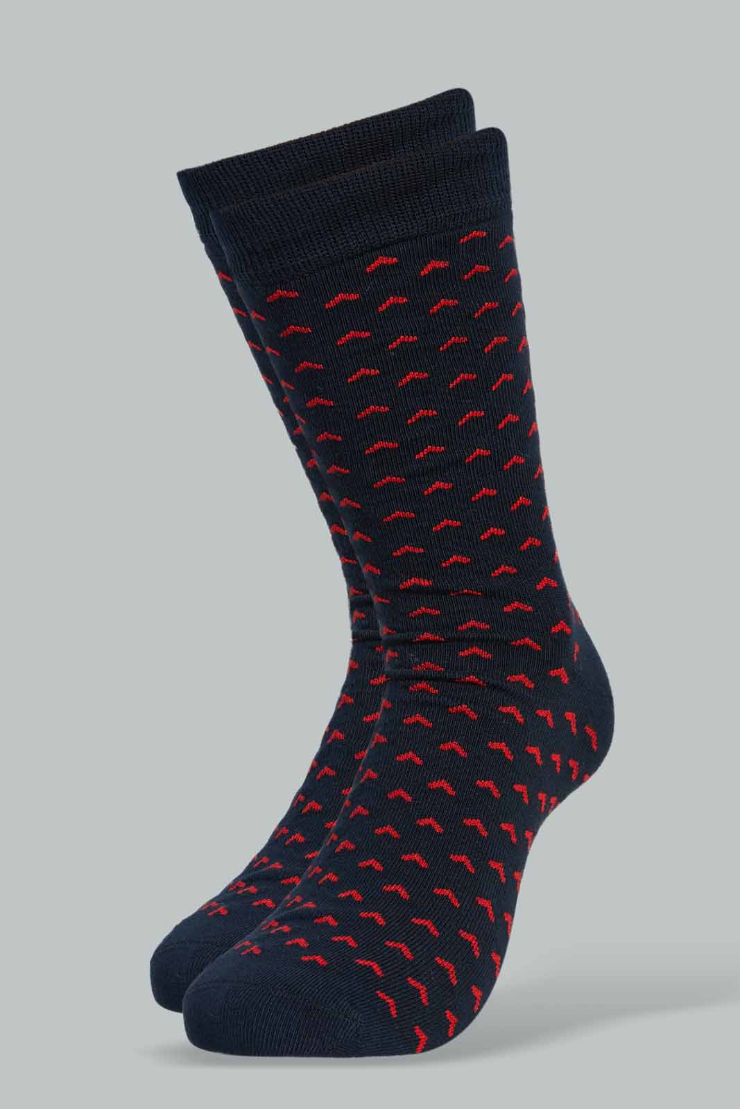 Redtag-Assorted-Men-Crew-Leg-Socks-Formal-Sports-Socks-Men's-