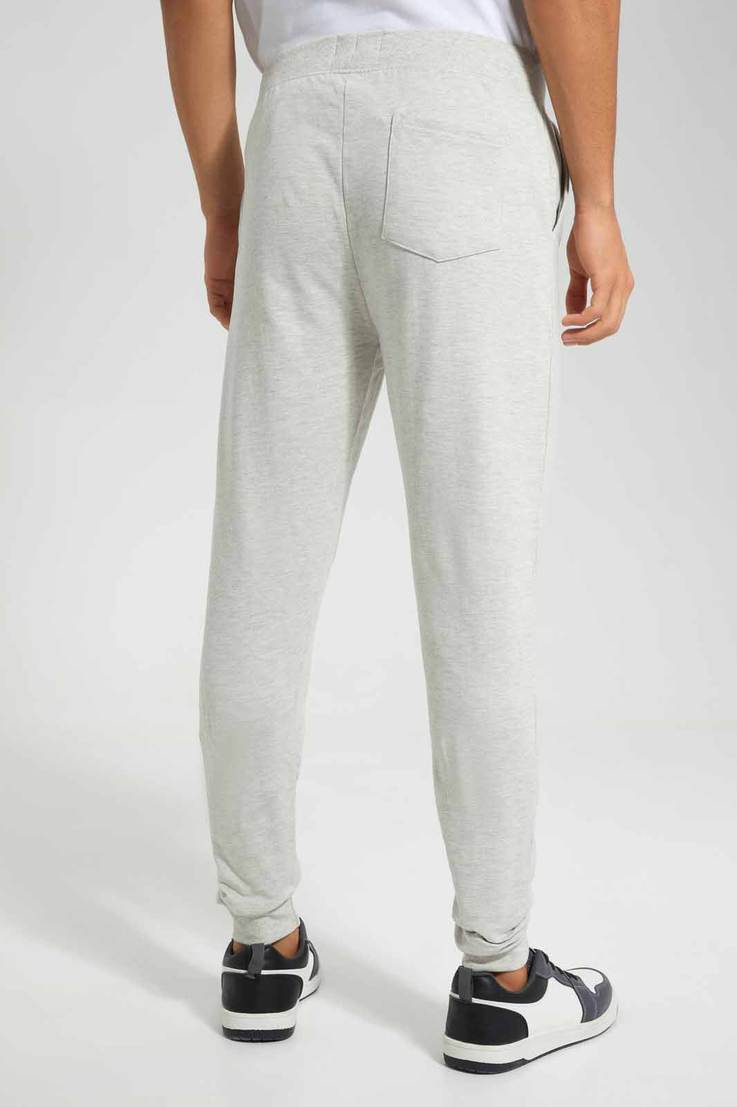 Redtag-Ecru-Jog-Pant-With-Placement-Print-Category:Joggers,-Colour:Ecru,-Deals:New-In,-Filter:Men's-Clothing,-Men-Joggers,-New-In-Men,-Non-Sale,-S22D,-Section:Men,-TBL-Men's-