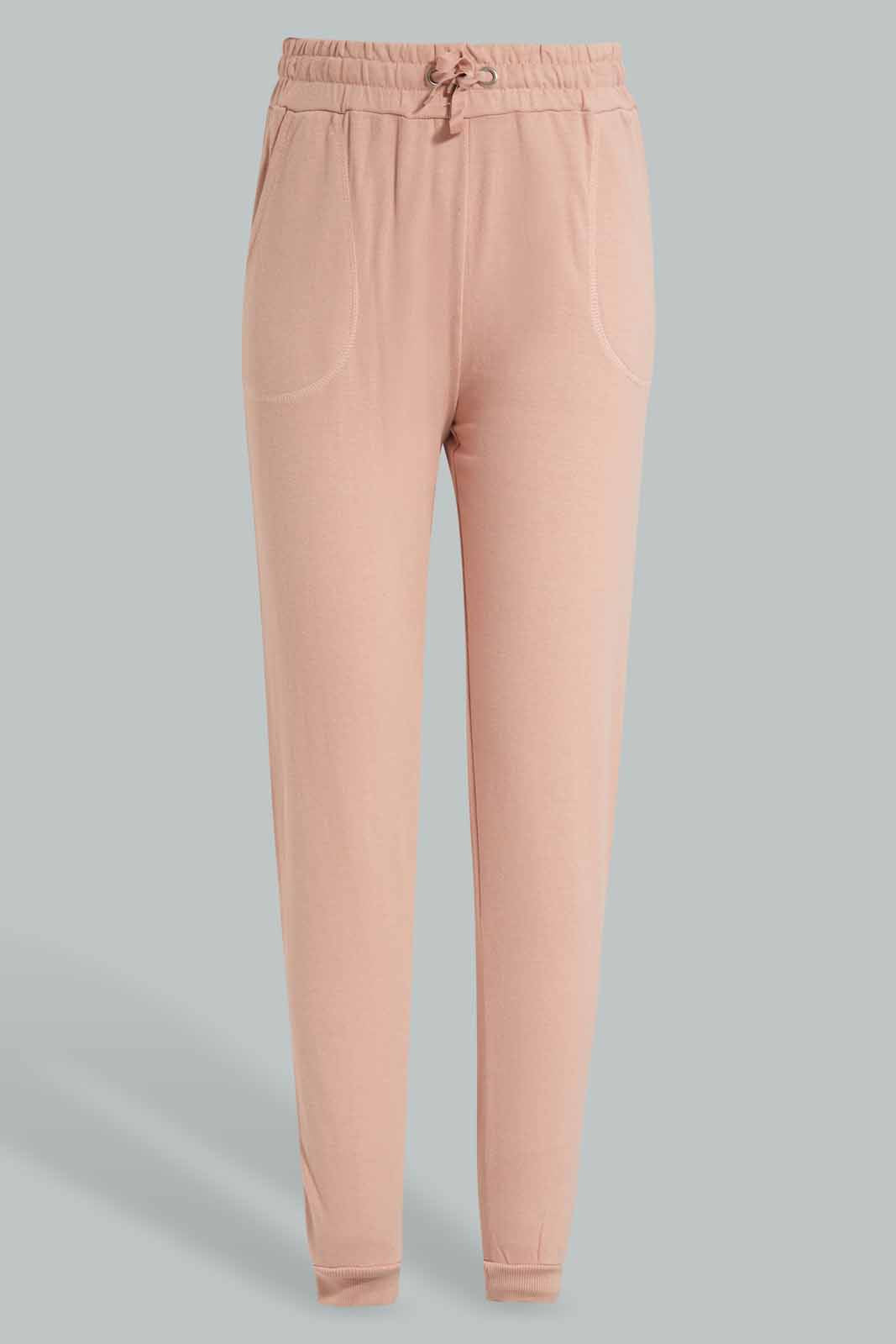 Redtag-Beige-Basic-Track-Pant-Category:Joggers,-Colour:Beige,-Deals:New-In,-Filter:Senior-Girls-(8-to-14-Yrs),-GSR-Joggers,-New-In-GSR,-Non-Sale,-S22D,-Section:Kidswear,-TBL-Senior-Girls-