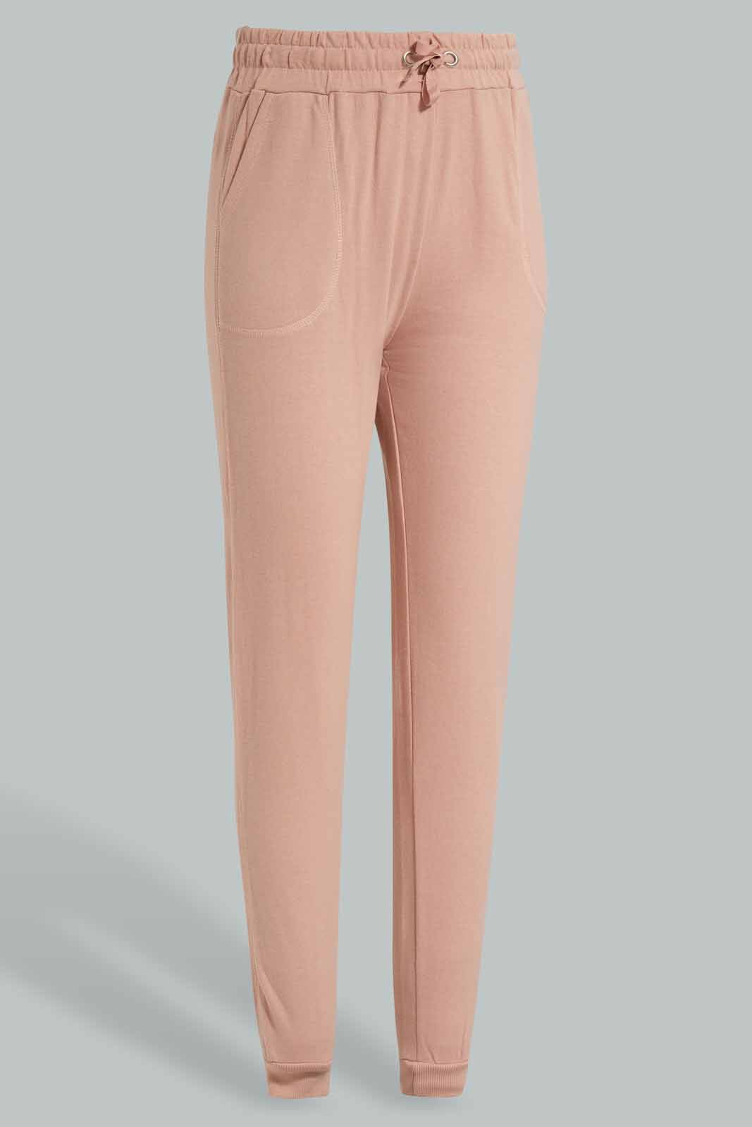Redtag-Beige-Basic-Track-Pant-Category:Joggers,-Colour:Beige,-Deals:New-In,-Filter:Senior-Girls-(8-to-14-Yrs),-GSR-Joggers,-New-In-GSR,-Non-Sale,-S22D,-Section:Kidswear,-TBL-Senior-Girls-