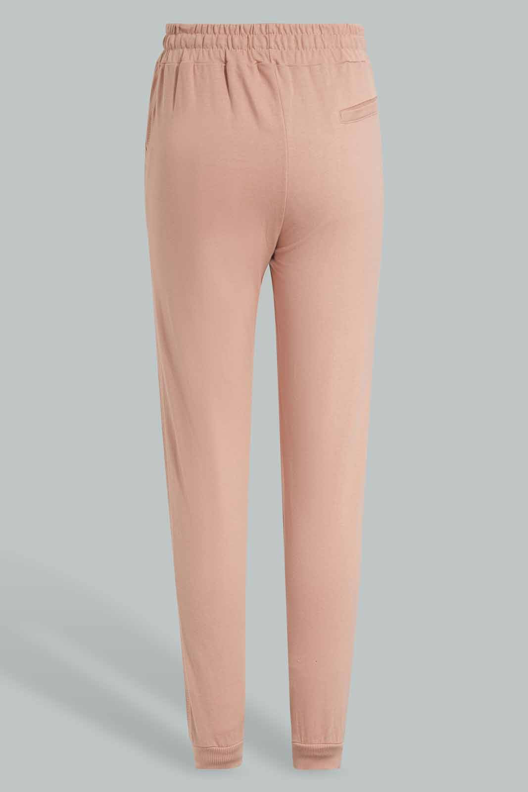 Redtag-Beige-Basic-Track-Pant-Category:Joggers,-Colour:Beige,-Deals:New-In,-Filter:Senior-Girls-(8-to-14-Yrs),-GSR-Joggers,-New-In-GSR,-Non-Sale,-S22D,-Section:Kidswear,-TBL-Senior-Girls-