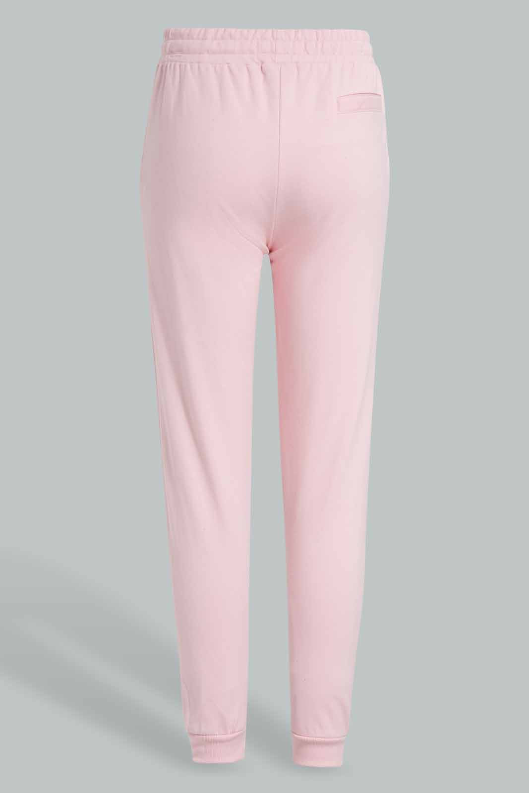 Redtag-Pale-Pink-Basic-Track-Pant-Category:Joggers,-Colour:Pink,-Deals:New-In,-Filter:Senior-Girls-(8-to-14-Yrs),-GSR-Joggers,-New-In-GSR,-Non-Sale,-S22D,-Section:Kidswear,-TBL-Senior-Girls-